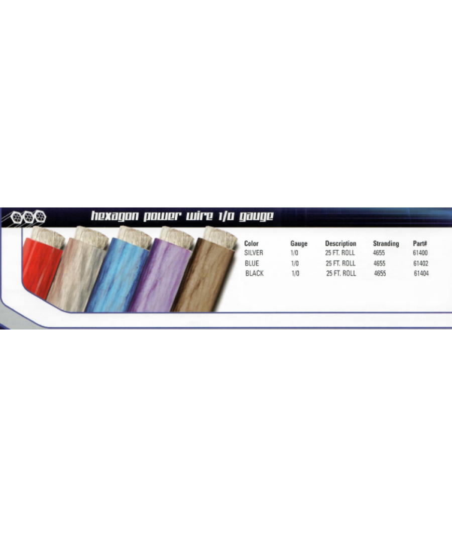 Directed  61404 Καλώδιο Ρευμάτων Υψηλής Ποιότητας 1/0 Gauge Για Εύκολη Εγκατάσταση Black(1 Μετρο)