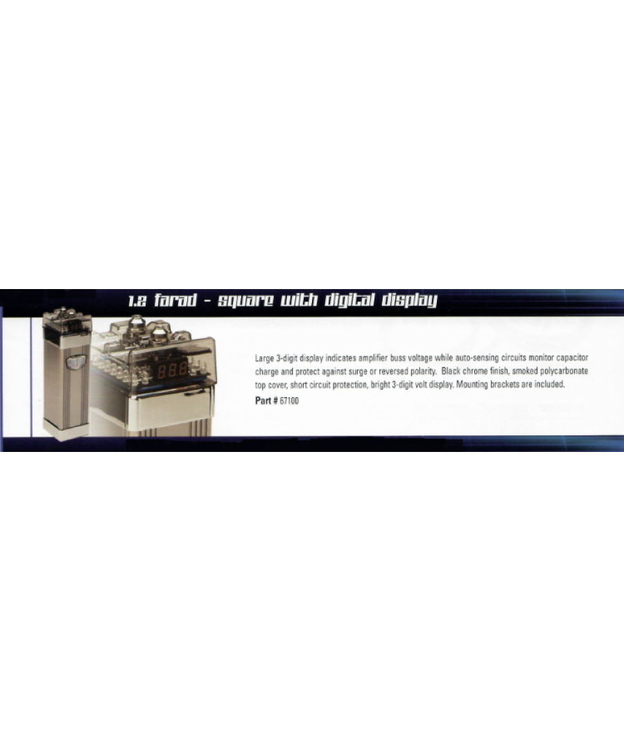 Directed 67100 1.2 Farad Πυκνωτής Με Οθόνη (Τεμάχιο)