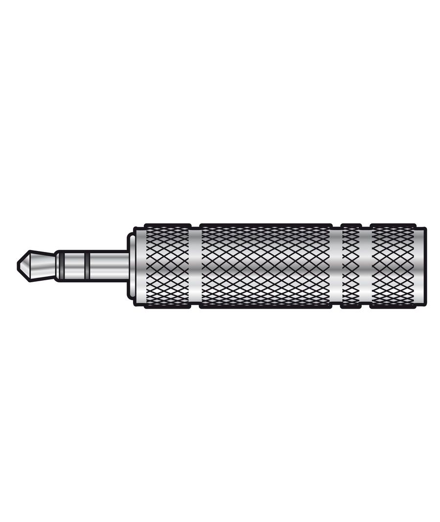 Qtx 759.013UK Αντάπτορας 3.5mm Stereo Jack Υποδοχή – Βύσμα (Τεμάχιο)