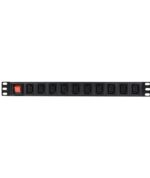Adastra 1U-PDU-10C13 Rackmount Διανομής Ισχύος 8-Gang (Τεμάχιο)