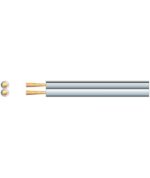 Mercury 801.696UK-1 SP-25 (2 x 2.50mm²) Καλώδιο Ηχείου Λευκό (Ανά Μέτρο)