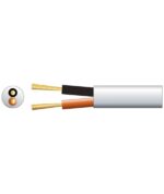 Mercury 801.878UK Καλώδιο Ηχείων 2 x 2.01mm² Διπλής Μόνωσης 100V Line Εξωτερικού Χώρου 100m White - Image 2