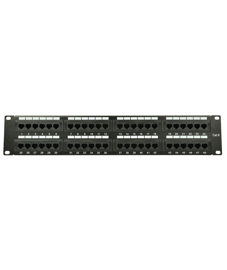 Adastra CAT6-48IDC Rackmount IDC Patch Panel 48-Port (Τεμάχιο)