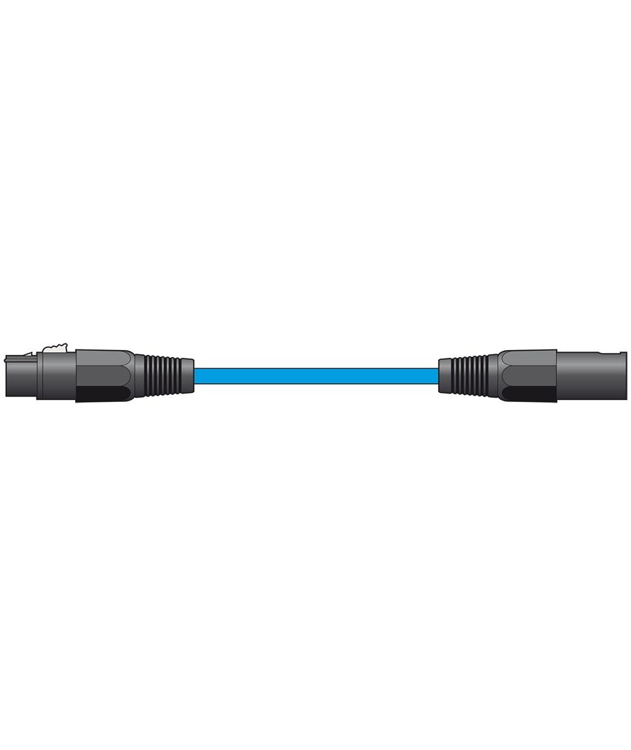 XF-XM1200BL Καλώδιο Μικροφώνου XLR Female - XLR Male 12m Μπλέ (Τεμάχιο)