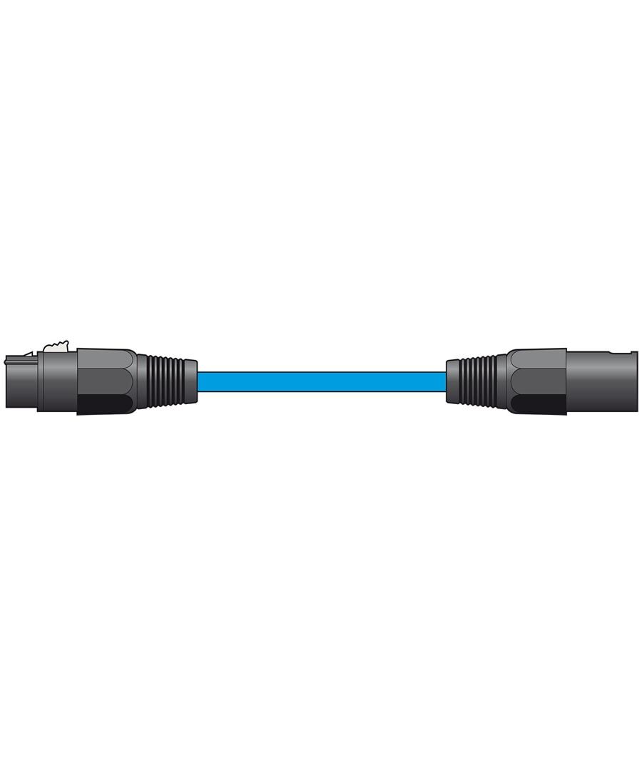 XF-XM600BL Καλώδιο Μικροφώνου XLR Female - XLR Male 6m Μπλε (Τεμάχιο)