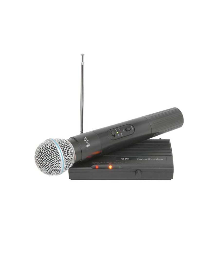 Qtx VH45B Επαγγελματικό Ασύρματο Μικρόφωνο Χειρός με Δέκτη 174.5MHz (Σετ)