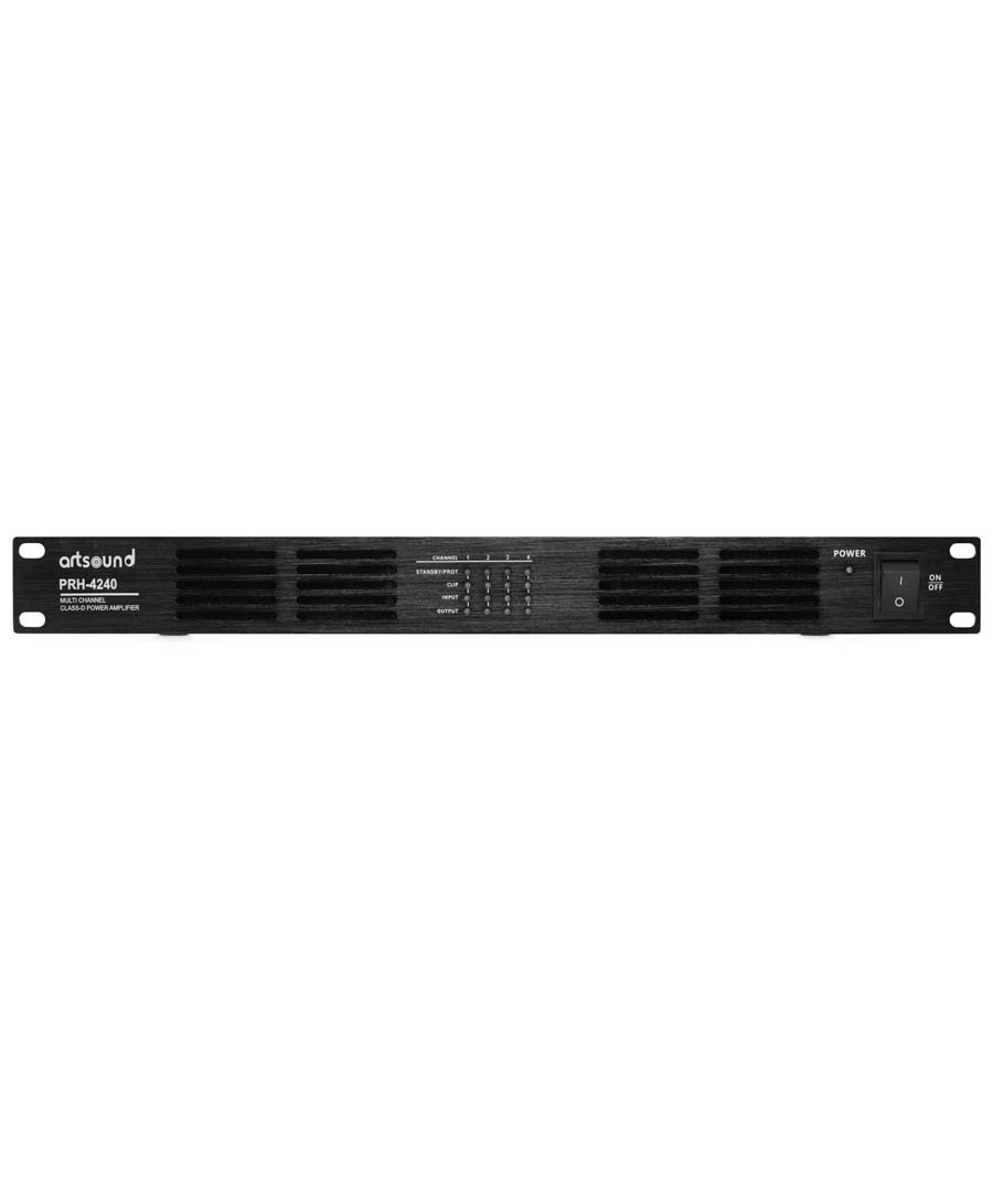 ArtSound PRH-4240 Τελικός Ενισχυτής 4x 240W (Τεμάχιο)