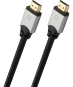 Oehlbach Black Magic Καλώδιο HDMI® Yψηλής Tαχύτητας με Ethernet 0,75m Black (Τεμάχιο)