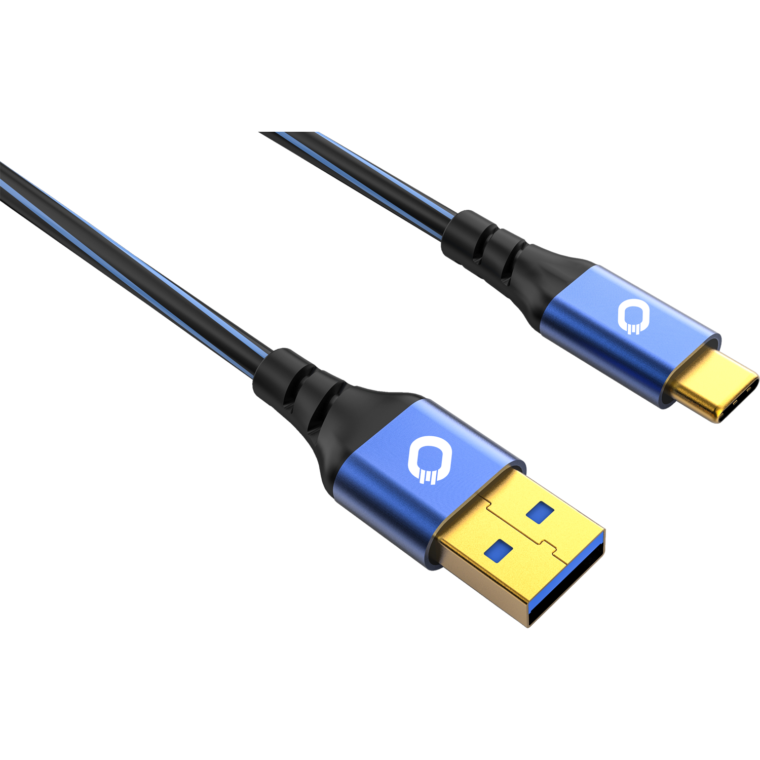 Oehlbach USB Plus C3 USB 3.2 Gen2 Cable Type A - Type C 3m Blue