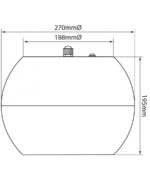Adastra PS65-B Κρεμαστό Ηχείο Οροφής 6.5" 30W RMS Μαύρο (Τεμάχιο) - Image 2