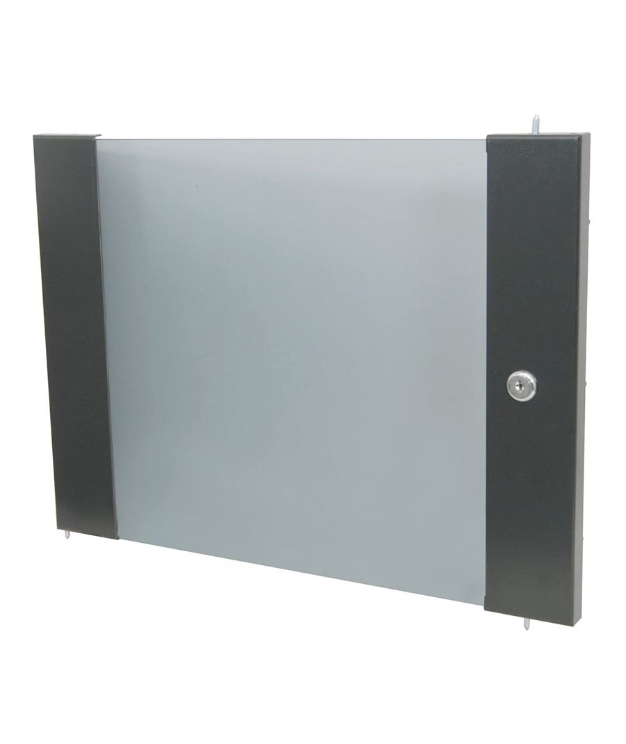 Adastra 952.588UK Lockable Toughened Glass Door 12U