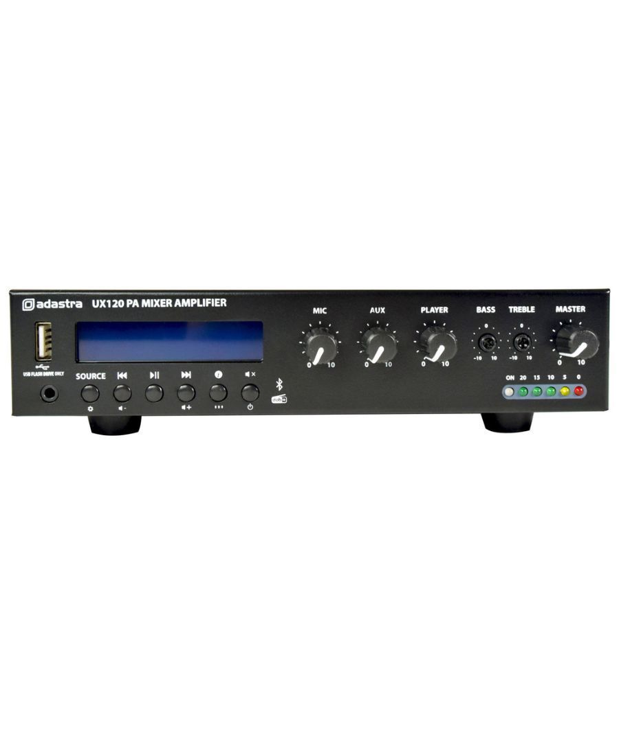Adastra UX120 Μίκτης-Ενισχυτής 100V 120W RMS (Τεμάχιο)