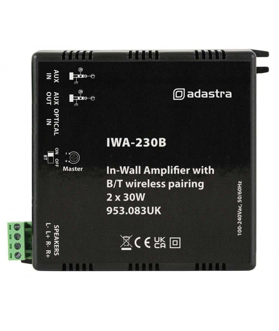 Adastra IWA-230B Εντοιχισμένος Ενισχυτής με Bluetooth 2x30W (Τεμάχιο)