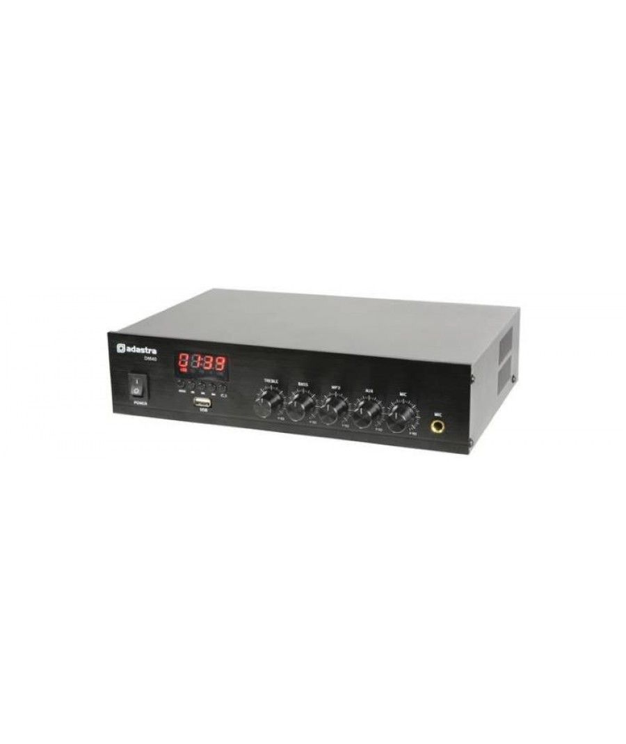 Adastra DM40 Ενισχυτής 100V με USB/FM και Bluetooth 40W (Τεμάχιο)