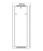 Adastra RC22U450 19" Rack Cabinet 22U x 450mm Deep (Τεμάχιο) - Image 3