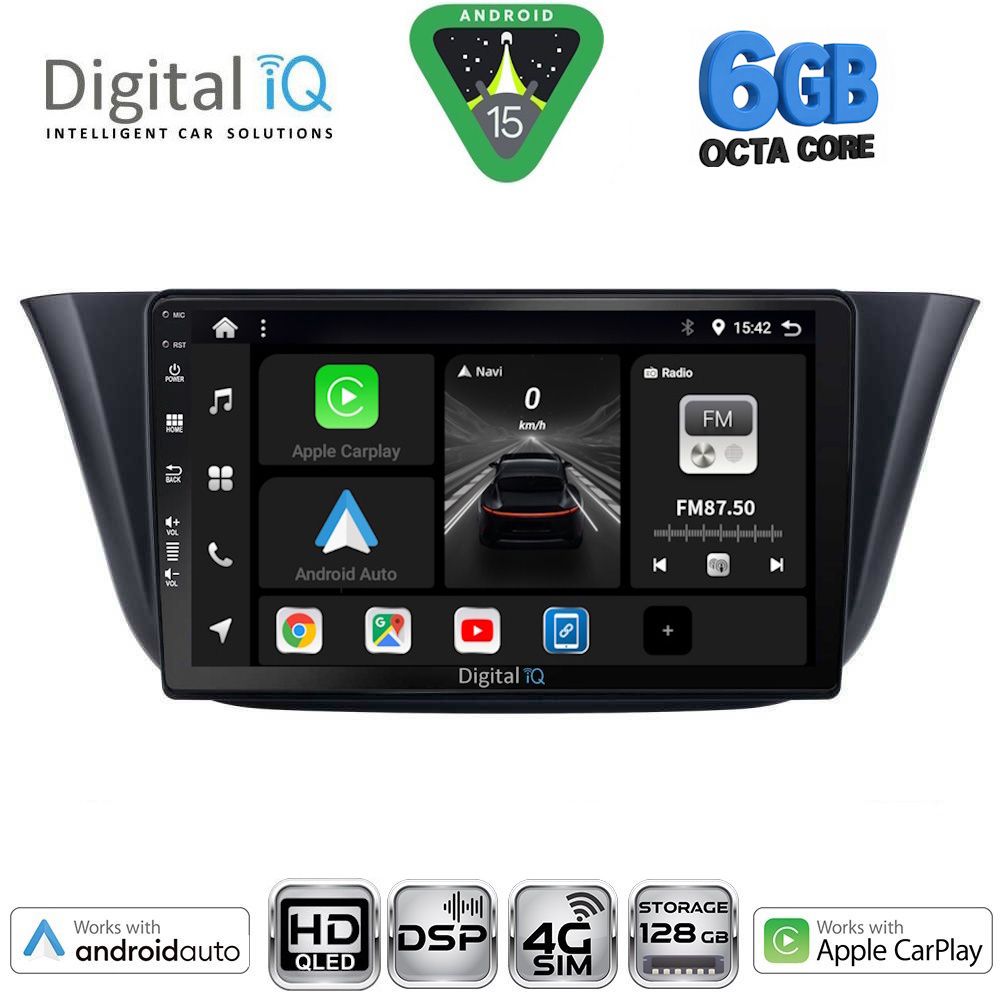 BXF17265-15 DIGITAL IQ BXF 17265_CPAA (9inc) MULTIMEDIA TABLET for IVECO DAILY mod. 2014-2023 - Image 1