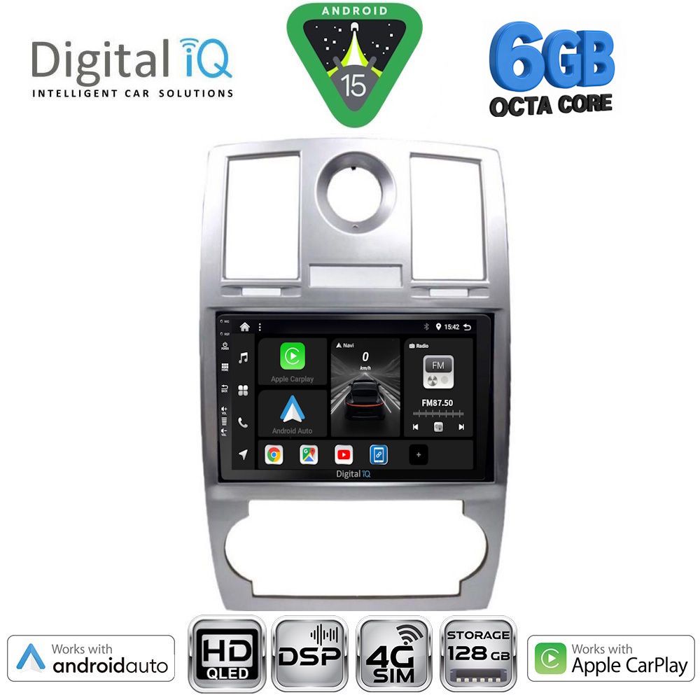 BXF17285-15 DIGITAL IQ BXF 17285_CPAA (9inc) MULTIMEDIA TABLET for CHRYSLER 300C mod. 2005-2010 - Image 1