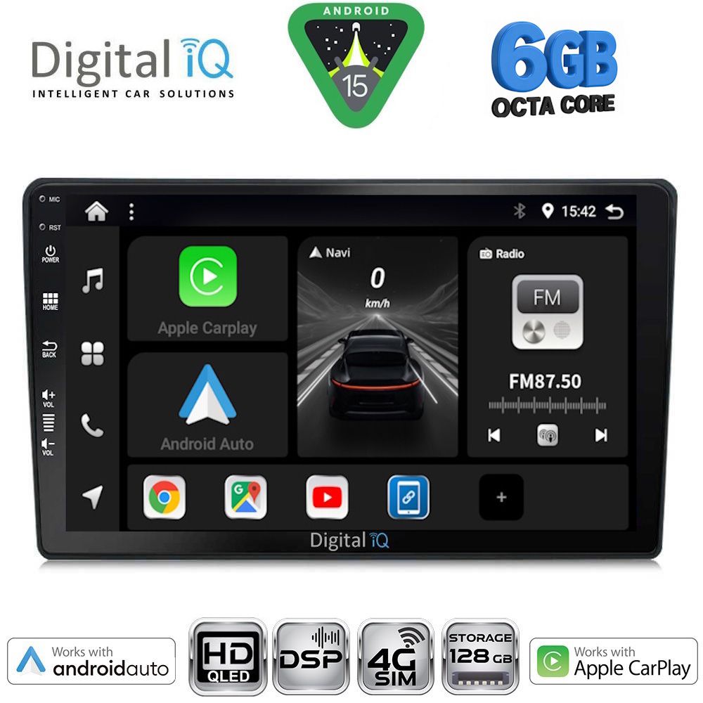 DIGITAL IQ BXF 17360_CPAA (9inc) MULTIMEDIA TABLET for MAZDA 2 mod. 2002-2007