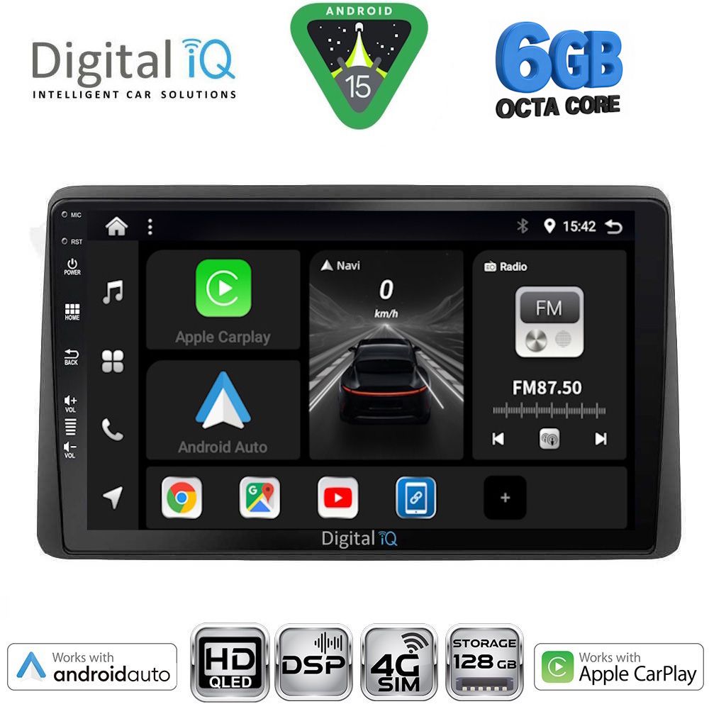 BXF17453-15 DIGITAL IQ BXF 17453_CPAA (10inc) MULTIMEDIA TABLET for NISSAN JUKE mod. 2021-2026 - Image 1