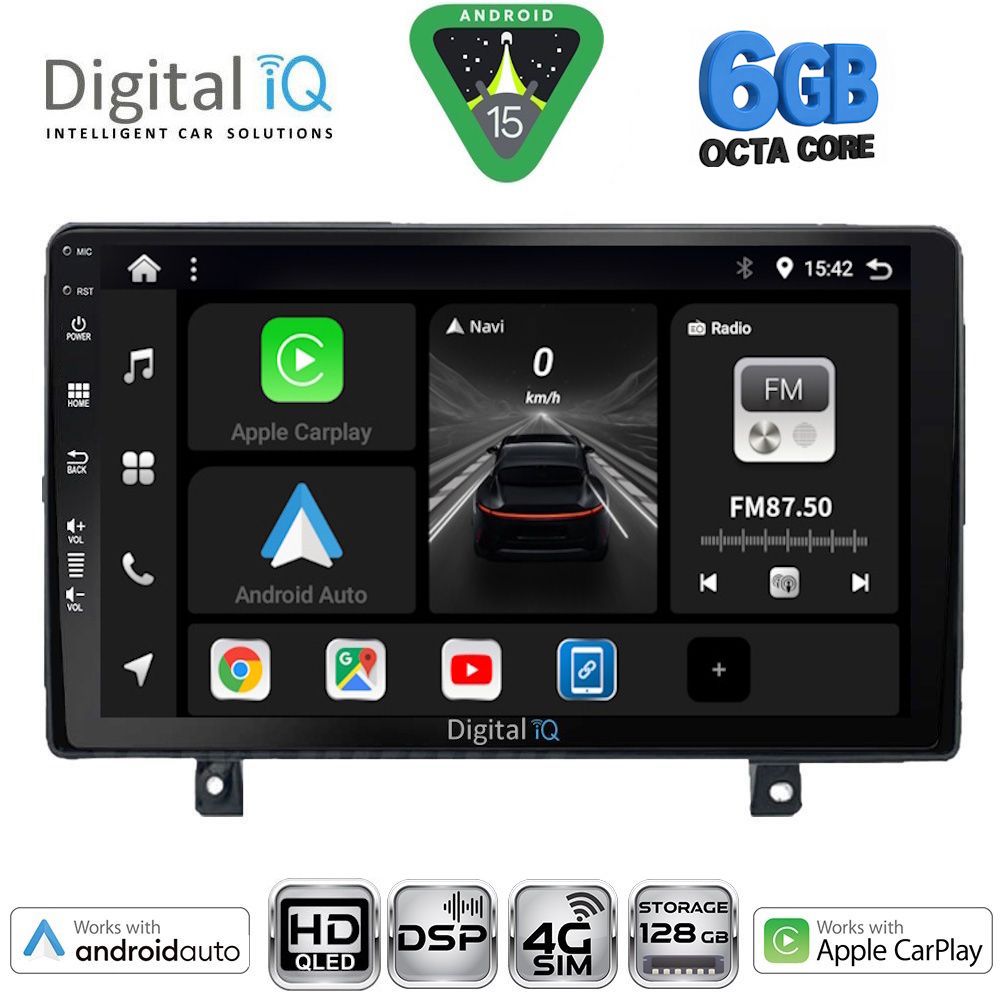 DIGITAL IQ BXF 17485_CPAA (9inc) MULTIMEDIA TABLET for OPEL ASTRA H mod. 2004-2010