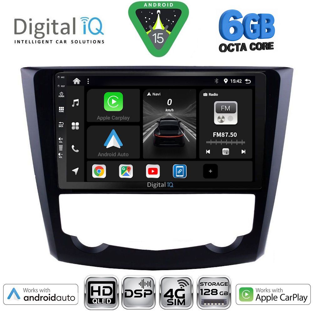 DIGITAL IQ BXF 17549_CPAA (9inc) MULTIMEDIA TABLET for RENAULT KADJAR mod. 2015-2022