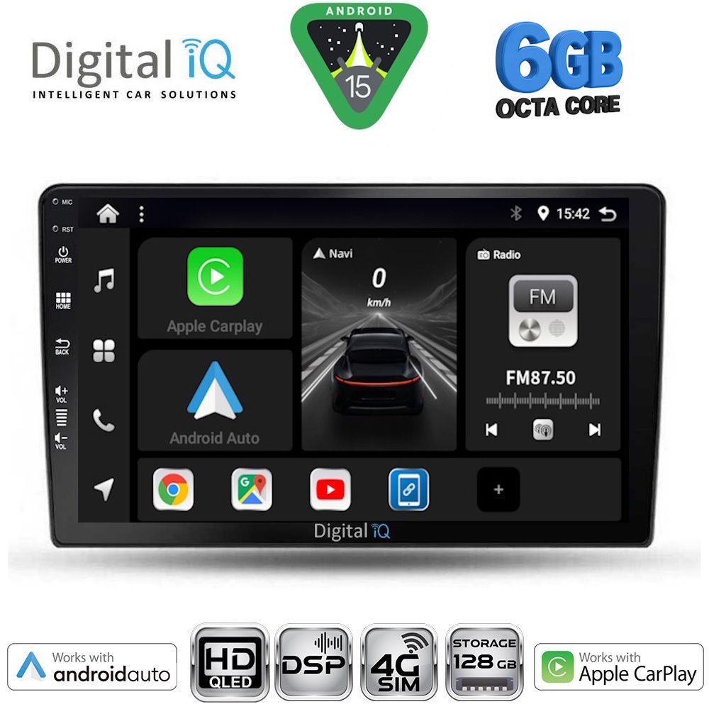DIGITAL IQ BXF 17711A_CPAA (9inc) MULTIMEDIA TABLET for TOYOTA COROLLA VERSO mod. 2000-2004