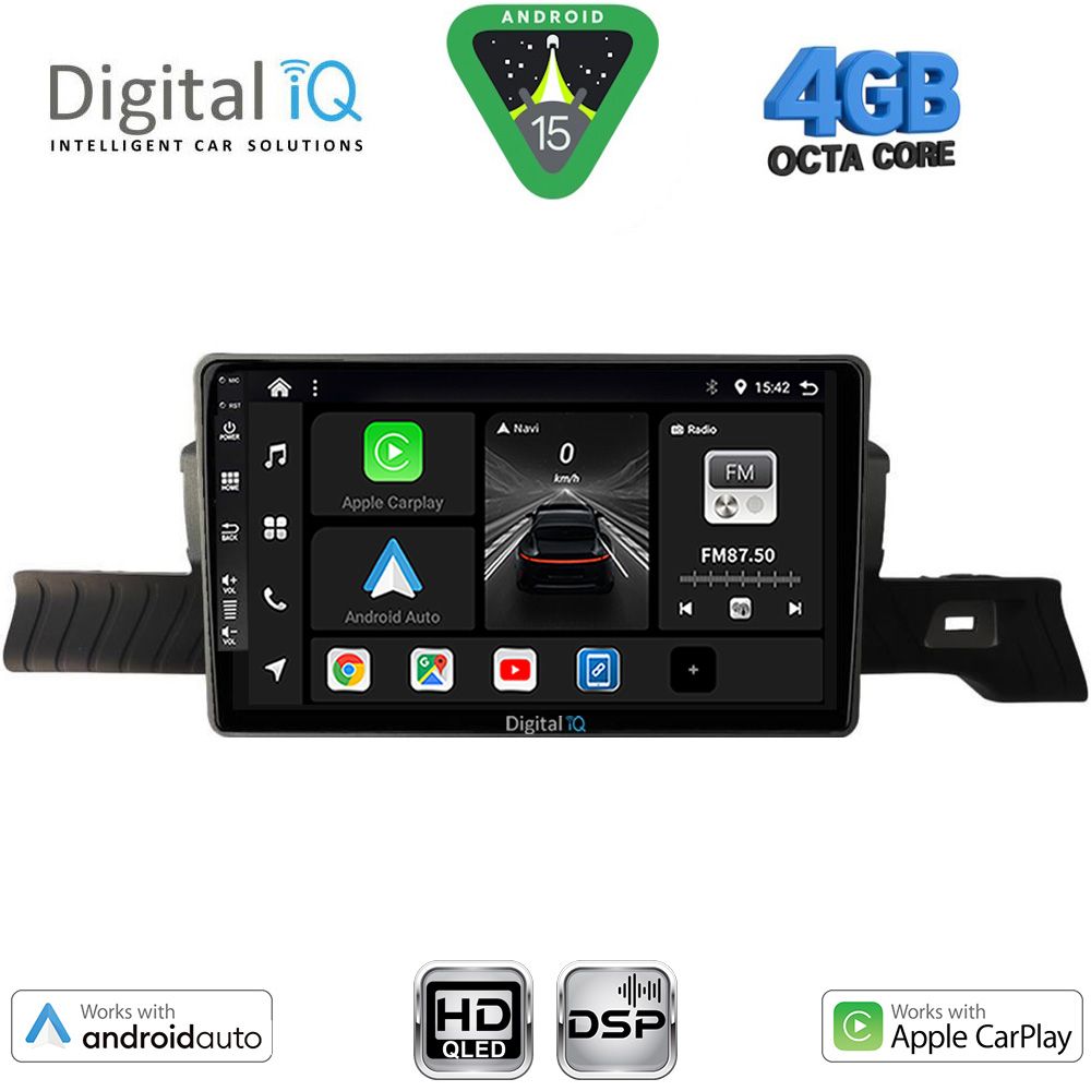 DIGITAL IQ BXF 17094_CPAA (9inc) MULTIMEDIA TABLET for CITROEN C3 mod. 2024-2026