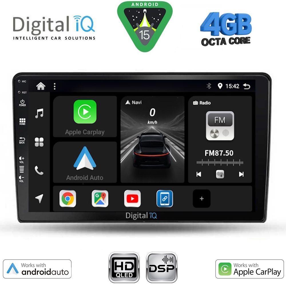 DIGITAL IQ BXF 17155_CPAA (10inc) MULTIMEDIA TABLET for FORD FIESTA mod. 2018-2026