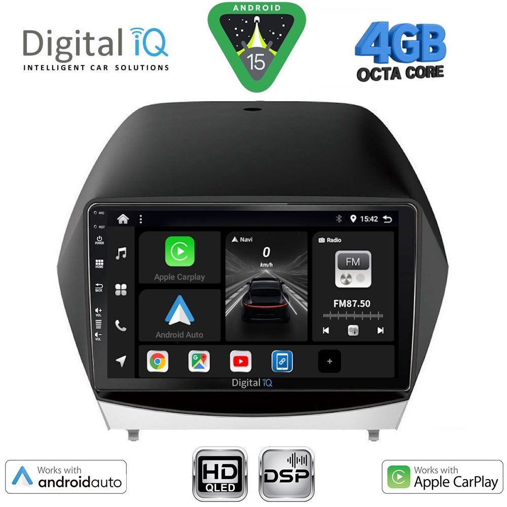 BXF6235_15 DIGITAL IQ BXF 16235_CPAA (10inc) MULTIMEDIA TABLET for HYUNDAI iX35 mod. 2010-2015 - Image 1