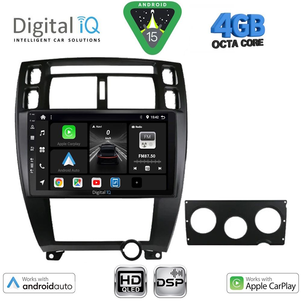BXF6241BL_15 DIGITAL IQ BXF 17241BL_CPAA (10inc) MULTIMEDIA TABLET for HYUNDAI TUCSON mod. 2004-2010 - Image 1