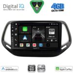 DIGITAL IQ BXF 17278_CPAA (10inc) MULTIMEDIA TABLET for JEEP COMPASS mod. 2016-2021