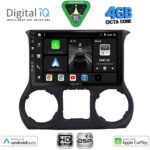 DIGITAL IQ BXF 17296_CPAA (10inc) MULTIMEDIA TABLET for JEEP WRANGLER mod. 2014-2017