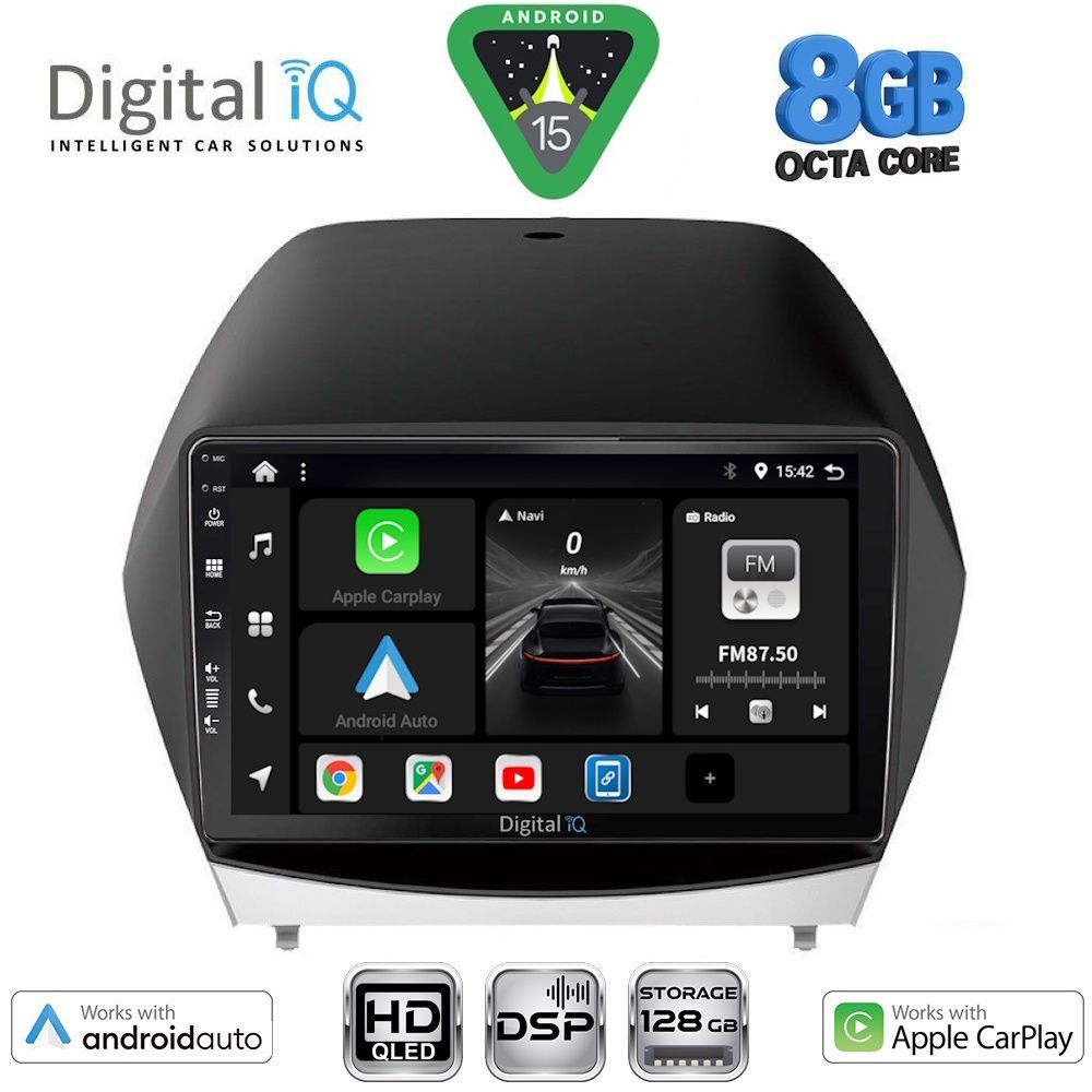 DIGITAL IQ BXF 7235_CPAA (10inc) MULTIMEDIA TABLET for HYUNDAI iX35  mod. 2010-2015