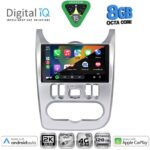 DIGITAL IQ BXK 20101SL_CPAA (9inc) MULTIMEDIA TABLET for DACIA DUSTER – LOGAN – SANDERO mod. 2006-2012 (SILVER) - Image 2