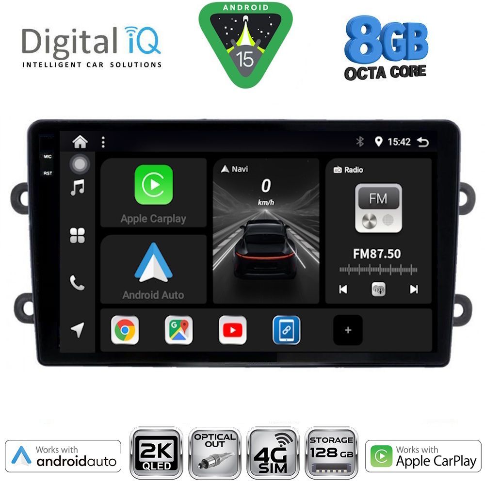 DIGITAL IQ BXK 20102_CPAA (9inc) MULTIMEDIA TABLET for DACIA DUSTER mod. 2012-2019