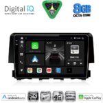 DIGITAL IQ BXK 20191_CPAA (9inc) MULTIMEDIA TABLET for HONDA CIVIC mod. 2016-2021