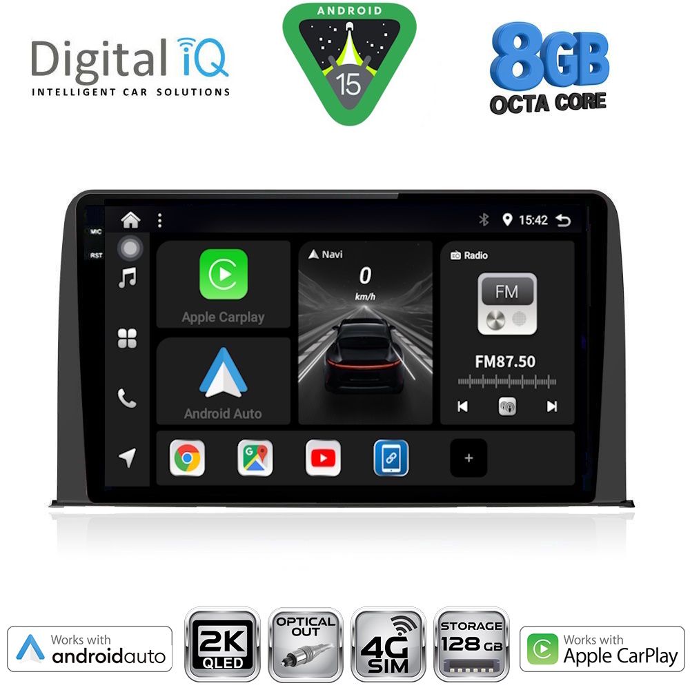 DIGITAL IQ BXK 20199_CPAA (10inc) MULTIMEDIA TABLET for HONDA CRV mod. 2017-2023