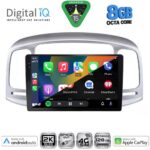 DIGITAL IQ BXK 20249SL_CPAA (9inc) MULTIMEDIA TABLET for HYUNDAI ACCENT mod. 2005-2012 (SILVER) - Image 2