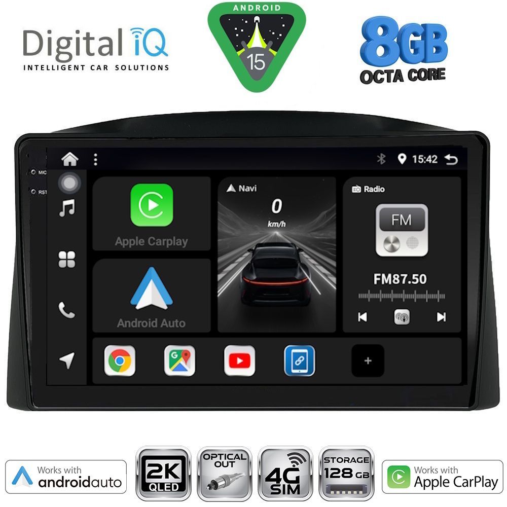 DIGITAL IQ BXK 20271_CPAA (10inc) MULTIMEDIA TABLET for JEEP GRAND CHEROKEE mod. 2005-2007 with Original Navi