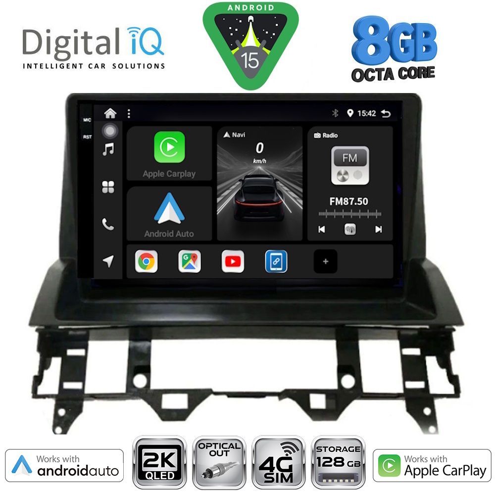 BXK20376_DASH_15 DIGITAL IQ BXK 20376_CPAA DASH (10inc) MULTIMEDIA TABLET for MAZDA 6 mod. 2002-2008 - Image 1