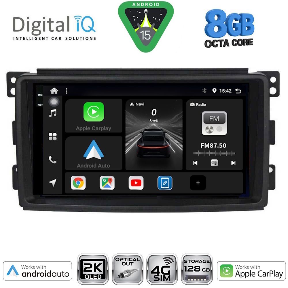 DIGITAL IQ BXK 20621_CPAA (9inc) MULTIMEDIA TABLET for SMART mod. 2007-2010