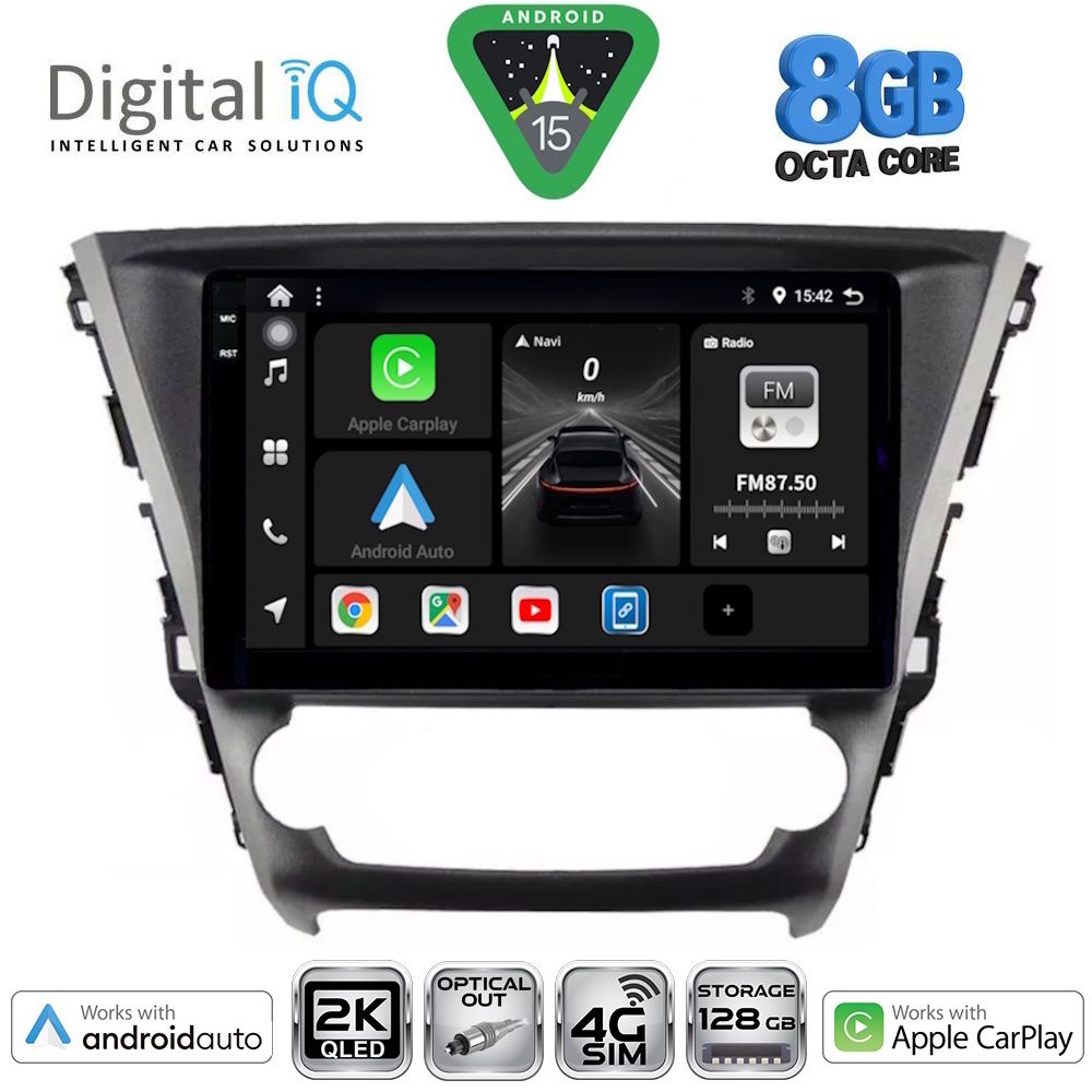 DIGITAL IQ BXK 20706_CPAA (10inc) MULTIMEDIA TABLET for TOYOTA AVENSIS mod. 2016-2019