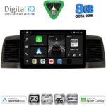 DIGITAL IQ BXK 20712BL_CPAA (9inc) MULTIMEDIA TABLET for TOYOTA COROLLA mod. 2001-2006 (BLACK)