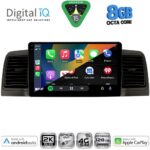 DIGITAL IQ BXK 20712BL_CPAA (9inc) MULTIMEDIA TABLET for TOYOTA COROLLA mod. 2001-2006 (BLACK) - Image 2