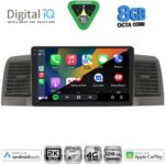 DIGITAL IQ BXK 20712GR_CPAA (9inc) MULTIMEDIA TABLET for TOYOTA COROLLA mod. 2001-2006 (GREY) - Image 2