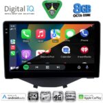 DIGITAL IQ BXK 20715_CPAA CLIMA-A/C (9inc) MULTIMEDIA TABLET for CITROEN C1-PEUGEOT 108-TOYOTA AYGO mod. 2014-2022 - Image 2