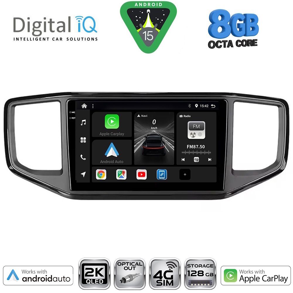 DIGITAL IQ BXK 20754_CPAA (9inc) MULTIMEDIA TABLET for VW AMAROK mod. 2017-2022