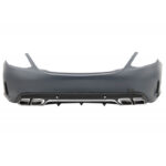 Body Kit Για Mercedes-Benz C-Class W205 14-18 Sedan Amg C63 Look Με Μάσκα & Μπούκες - Image 4