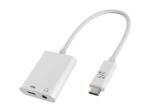 Scosche CAAPWT-SP Αντάπτορας Ήχου με Θύρα Φόρτισης USB-C
