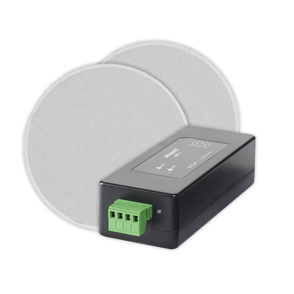 ArtSound CRAZY PACK XS Mini Ενισχυτής ART1.1 με BT και 2 FL30 Ηχεία Οροφής